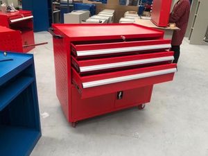 ตู้เก็บเครื่องมือช่างแบบโมดูลาร์สำหรับงานหนัก ราคาประหยัด ใช้ในโรงรถหรืออู่ซ่อม พร้อมโต๊ะทำงาน - Product Image 6