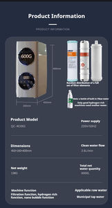 Depuratore d'Acqua a Osmosi Inversa Senza Serbatoio <span class=keywords><strong>in</strong></span> Acciaio Inox 95L/H per Hotel e Casa, <span class=keywords><strong>Vendita</strong></span> Diretta dalla Fabbrica - Product Image 2