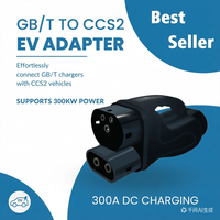 Adaptateur GBT vers CCS2 pour voitures électriques européennes CCS2, station de charge rapide DC GBT, borne de recharge 1000V haute puissance pour véhicules électriques