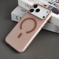 JOYPORODO B352 Coque magnétique tendance en PC mat antichoc pour iPhone 12 13 14 15 16 17 Pro Max, vente en gros pour Samsung