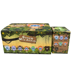 Auténtica <span class=keywords><strong>Stitch</strong></span> Wild Animal Series PVC Vinilo-Felpa Correa para teléfono Caja ciega 25cm Colorido Tema de películas y TV - Product Image 1