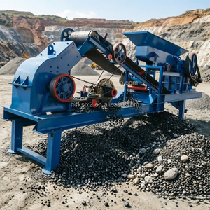 Trituradora de Piedra Portátil con Motor Diésel, Nueva Tecnología para Ladrillos de Arcilla, Hormigón y Residuos, Trituradora de Martillos para Fabricación de Arena - Product Image 5
