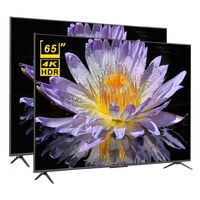 Bon prix d'usine 65 pouces TV sans cadre avec Smart Android TV ,Webos,Vidaa Solution Television 4K 2K