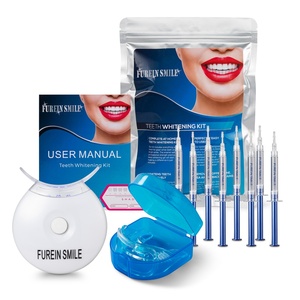 Kit de Blanqueamiento Dental Multiusos para Uso Doméstico con Luz LED, Incluye Bandejas Bucales para Cuidado Bucal y Accesorios para Blanquear los Dientes - Product Image 1
