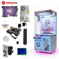Machine à griffes haute performance à monnayeur pour attraper peluches et jouets, pour salles d'arcade et commerce de détail