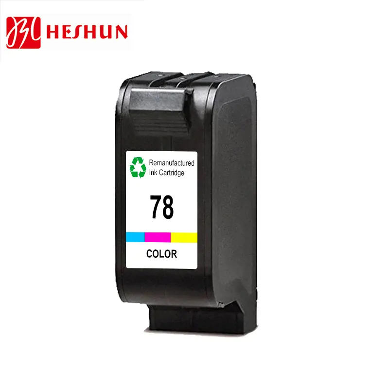 Kartrid Printer Premium Remanufaktur untuk HP78 78A C6578A C6578D Kompatibel untuk Deskjet 916c Photosmart P1000 Officejet 5110