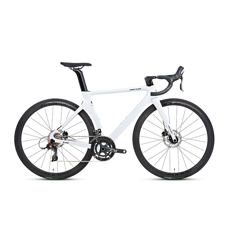TwitterロードバイクOEMロゴカーボンファイバーロードバイクSENSAH24S