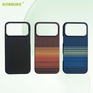 Étui de protection multifonction 3-en-1 en fibre de carbone de luxe avec support magnétique pour iPhone 17 <span class=keywords><strong>Pro</strong></span> Max Air - Product Image 4