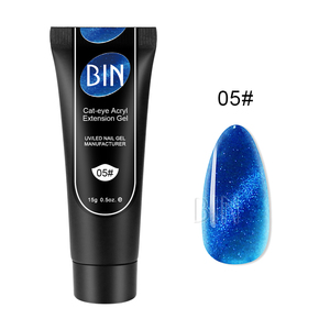 BIN-Kits <span class=keywords><strong>de</strong></span> Gel UV para <span class=keywords><strong>uñas</strong></span>, etiqueta privada OEM, juego <span class=keywords><strong>de</strong></span> pegamento acrílico barato, esmalte <span class=keywords><strong>de</strong></span> <span class=keywords><strong>uñas</strong></span> <span class=keywords><strong>de</strong></span> ojo <span class=keywords><strong>de</strong></span> gato, Gel <span class=keywords><strong>de</strong></span> extensión Acrílico - Product Image 1