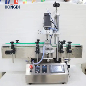 Machine de bouchage semi-automatique électrique motorisée pour bouteilles en plastique 2000BPH Diamètre max. 100mm Garantie 1 an Boissons et produits chimiques - Product Image 6