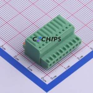 KF2EDGKD-2.5-10P Plug-in Terminal Block P=2.5mm Connector ( Connector Type: Plug )( Construction: 1x10P )( Pitch: 2.5mm ) - Product Image 1