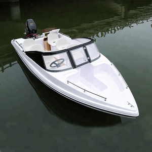 Lancha Rápida de Fibra de Vidrio para 6 Personas con Motor, para Pesca Recreativa y Ocio - Product Image 2