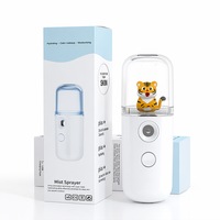 Vaporizador Facial Nano con Logotipo Personalizado, Dispositivo Portátil de Vapor Facial Hidratante para el Cuidado de la Piel, Salón, Hogar y Viajes