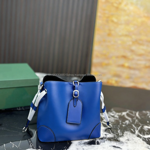 Bolso de Mano Tipo Cubo Mini de Lujo para Mujer, de Cuero Genuino, Bandolera, Ligero, Gran Capacidad, Duradero - Product Image 4