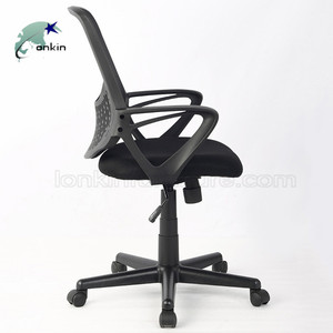 Cómoda oficina muebles de oficina sillas de <span class=keywords><strong>escritorio</strong></span> <span class=keywords><strong>con</strong></span> <span class=keywords><strong>ruedas</strong></span> Silla de malla de tela trasera silla de oficina - Product Image 5