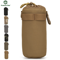 Protector Plus Pochette tactique EDC en nylon rigide pour gourde, pochette légère pour bouteille d'eau, pochette tactique de ceinture pour l'extérieur