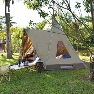 Tente <span class=keywords><strong>Tipi</strong></span> <span class=keywords><strong>Tipi</strong></span> indienne de Camping de luxe pour adultes, imperméable pour 6 personnes, plein air, famille, <span class=keywords><strong>Tipi</strong></span> avec <span class=keywords><strong>lit</strong></span> - Product Image 4