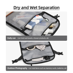 Sac à dos pour appareil photo reflex numérique portable de grande capacité antivol pour l'extérieur, professionnel, Oxford, multifonctionnel, avec support pour trépied - Product Image 5