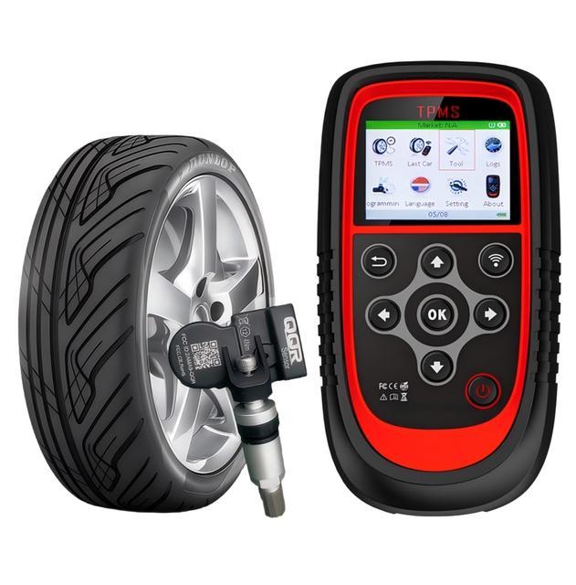 Universal TPMS Programming Tool for Nissan VOLVO, OBD2 Relearn Reset Tool Wireless Sensor Activation Scanner Diagnostic Tool