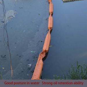 Protezione ambientale fuoriuscita di petrolio float limo protettore di limo tenda mare fuoriuscita di petrolio boom - Product Image 6