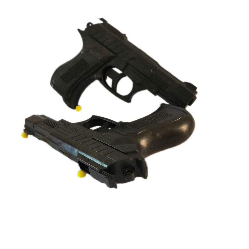 Перекрестный пистолет, черный пистолет, имитация, пластиковая пуля, пистолет, игрушка