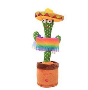 Peluche de Cactus parlante para niños, juguete de felpa recargable, inalámbrico, con diseño de cactus parlante - Product Image 6