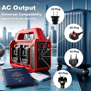 ซินซุน รุ่นใหม่ 600W คลื่นไซน์บริสุทธิ์ AC มัลติฟังก์ชั่น 110/220V ใช้ร่วมกับแบตเตอรี่ Makita/DeWalt/Milwaukee ฯลฯ - Product Image 4