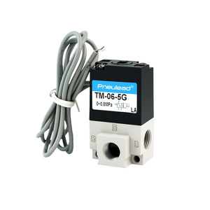นิวเมติกวาล์วแม่เหล็กไฟฟ้าความถี่สูง 2 ตำแหน่ง 3 ทาง แบบแอคชั่นโดยตรง 0 0.8Mpa -5 60C - Product Image 2