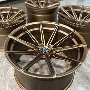 Jante forgée sur mesure finition noir brillant 1 pièce 5x120 5x112 5x114.3 17 18 19 20 21 22 23 pouces Jante concave profonde - Product Image 6