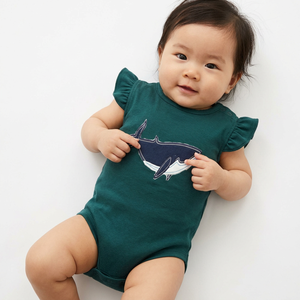 Fabricant de Combinaisons pour Bébé en Coton Biologique, Vêtements pour Tout-Petits, Boutons à Pression, OEM, Vente en Gros, Fournisseur d'Exportation - Product Image 1