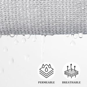 Garden Wave <strong>Shade</strong> <strong>Sail</strong> <strong>Triangular</strong> Awning Fabric Courtyard Sunshade Cloth HDPE + UV Stabilizer 80%-95% Shading Rate UV Protection - Product Image 5