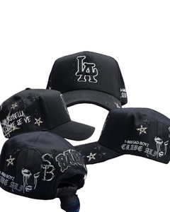 2026 Total Black 31 Gorra El Mago 31 Hats Bordado Thirty One Hats Gorra de Béisbol de Ala Ancha con Pedrería Gorras 31 Hats El <span class=keywords><strong>Magi</strong></span> - Product Image 4