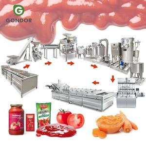 Continuous Catchup Ketchup Sauce 5 Ton per Hr Medium Tomato Paste Processing Plant Making Machine 1000kg - Product Image 1