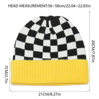 Fabricant de bonnets à carreaux de haute qualité pour pêcheurs Chapeaux unisexes Chapeau d'hiver Bonnets en tricot Service OEM Jacquard Adultes 0911