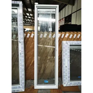 KDSBuilding UPVC Fix铝固定窗双层玻璃PVC门窗