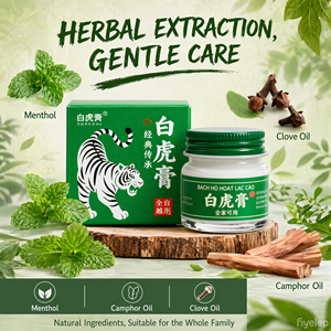 <span class=keywords><strong>Baume</strong></span> Herbal <span class=keywords><strong>Tigre</strong></span> <span class=keywords><strong>Blanc</strong></span> Multi-Usages QFSN 15G pour Soulagement <span class=keywords><strong>de</strong></span> la Douleur et Apaisement – Idéal Maison, Voyage et Soins en Extérieur - Product Image 2