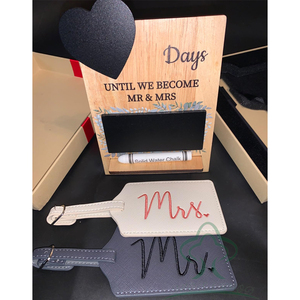 <span class=keywords><strong>Calendrier</strong></span> <span class=keywords><strong>de</strong></span> compte à rebours <span class=keywords><strong>de</strong></span> mariage en bois, style tableau noir, amusant, cool et unique, pour la décoration <span class=keywords><strong>de</strong></span> la fête <span class=keywords><strong>de</strong></span> fiançailles et comme cadeau pour les couples - Product Image 2
