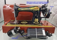 Nouvelle machine à coudre manuelle domestique JA2-1, modèle ancien, à alimentation manuelle, à plat, avec formation de point de chaînette