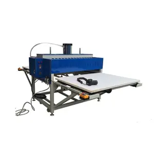 Factory Supply WIde Format Heatpress Machines 100x120cm Pneumatic Double Stations T Shirt Manufacturing Equipment