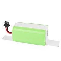 Batterie de remplacement au lithium-ion 14,4 V 2600 mAh compatible avec Tesvor X500, Eufy RoboVac 11 11S 11S Plus 11S MAX 12 15C MAX 15C 3