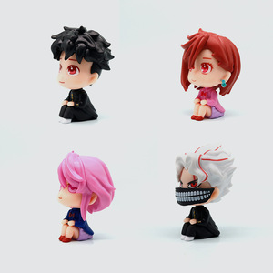 Figuras de Anime DANDADAN de 10CM, 4 Piezas/Juego, Ayase <span class=keywords><strong>Momo</strong></span> Takakura Okarun, Juguetes Coleccionables en Caja Sorpresa - Product Image 5