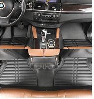 Accessoires de voiture Tapis de voiture de luxe 5D EVA Tapis de sol antidérapant pour Dacia Logan Renault Stepway