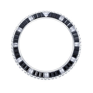 Anster personalizado 40mm colorido Arco Iris <span class=keywords><strong>reloj</strong></span> bisel ajuste manual Color laboratorio corindón <span class=keywords><strong>reloj</strong></span> bisel - Product Image 3