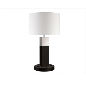 Lámpara de Mesa de Diseño con Bola de Cristal Negra y Base de Hierro Niquelado para Decoración de Escritorio de Hotel, Iluminación Interior - Product Image 2
