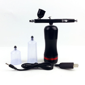 Aerógrafo Portátil con Bomba Recargable por USB, Alimentación por Gravedad, Velocidad Ajustable, Aplicación de Maquillaje - Product Image 5