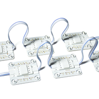Module LED BLOCKCHAIN 220V 1,5W avec lentille PMMA, puce 3030, 67x67mm, 3000K-11000K pour éclairage commercial