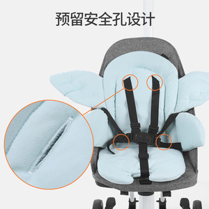 Cojín de asiento para niños, carrito de cochecito, accesorios de colchón suave, alfombrilla, forro <span class=keywords><strong>universal</strong></span> para bebé, cochecito - Product Image 2