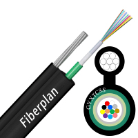 Fiberplan GYXTC8Y/S rodillos de cable de fibra óptica 2 4 6 8 12 24 36 48 72 96 144 cable de fibra óptica de núcleo precio carrete de fibra óptica