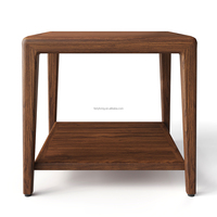Ensemble table basse et canapé FERLY en bois massif personnalisable avec garantie de 2 ans pour salon, chambre et salle à manger