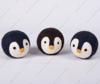 Bola Pengering Pakaian SAMYAK 8cm Buatan Tangan dari Wol Merino, Dapat Digunakan Kembali, Ramah Lingkungan, Pelembut Alami, Warna Dapat Disesuaikan